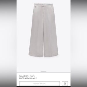 Zara Light Gray Trousers